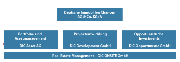 Struktur der DIC Gruppe